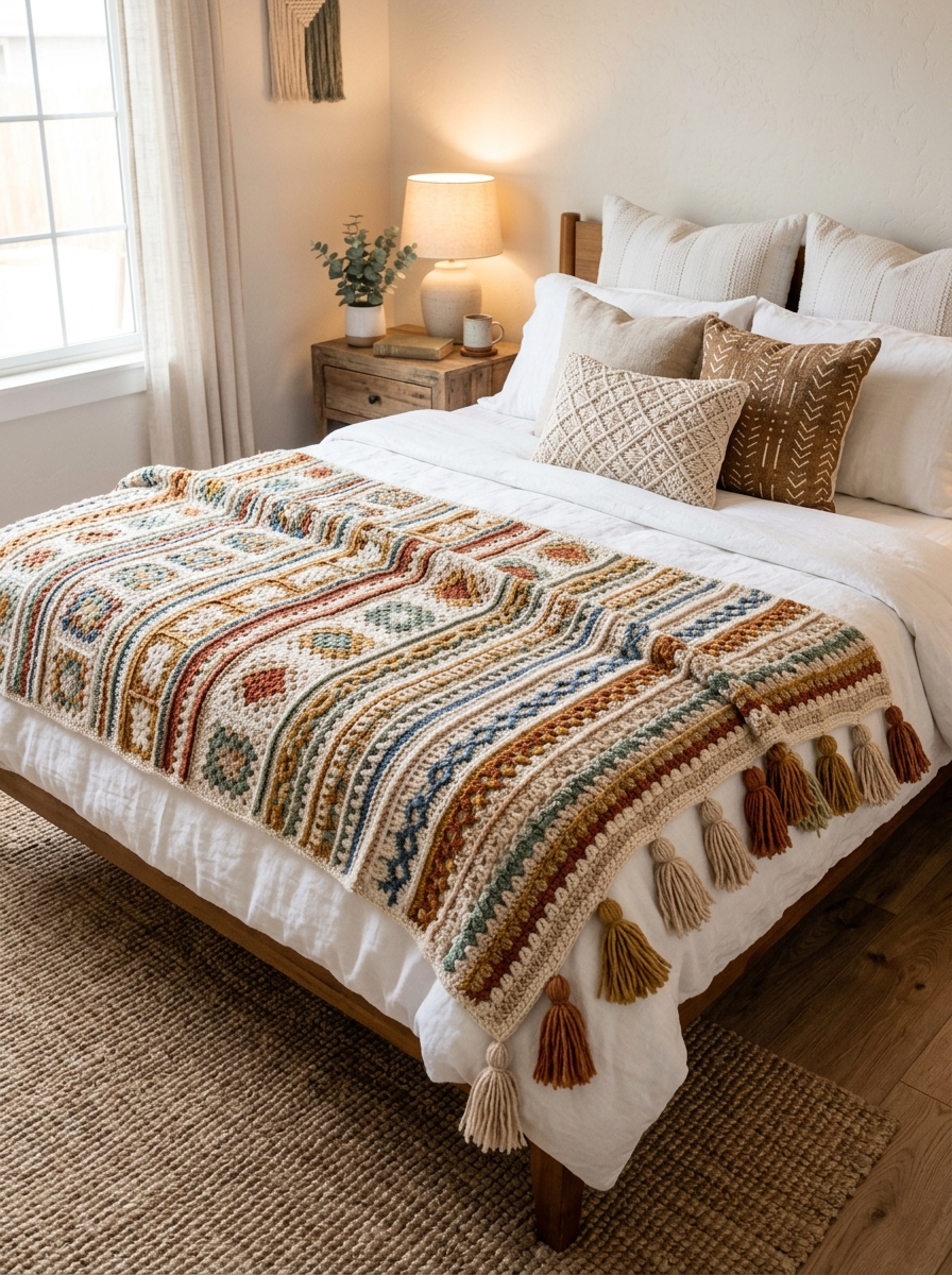 Easy Boho Blanket
