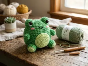 Free Crochet Frog Pattern: Easy 1-Hour Amigurumi Tutorial for Beginners